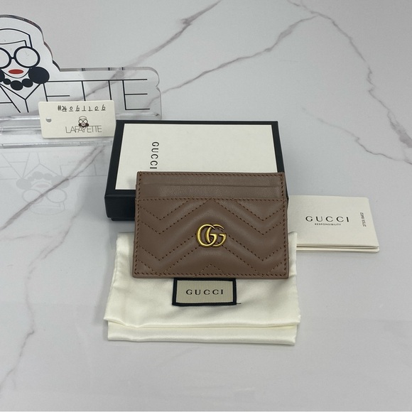 Gucci GG Marmont Card Case - Picture 2 of 5